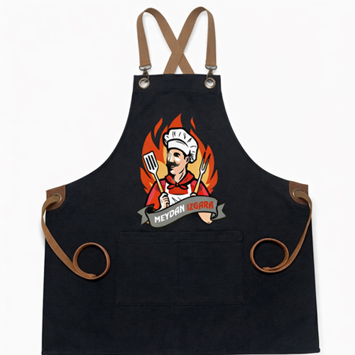 Askılı Garson / Şef Önlüğü (Crossback Önlük)