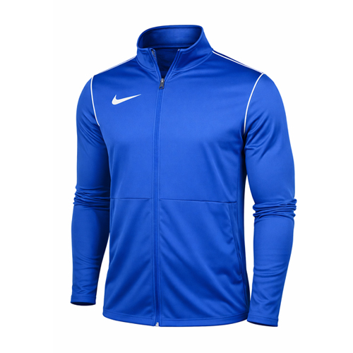 Erkek Saks Mavi Spor Eşofman Takımı (Fermuarlı Üst & Siyah Jogger Alt)