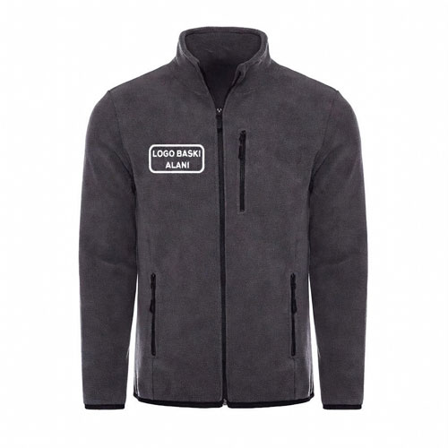 Nakışlı Polar Ceket